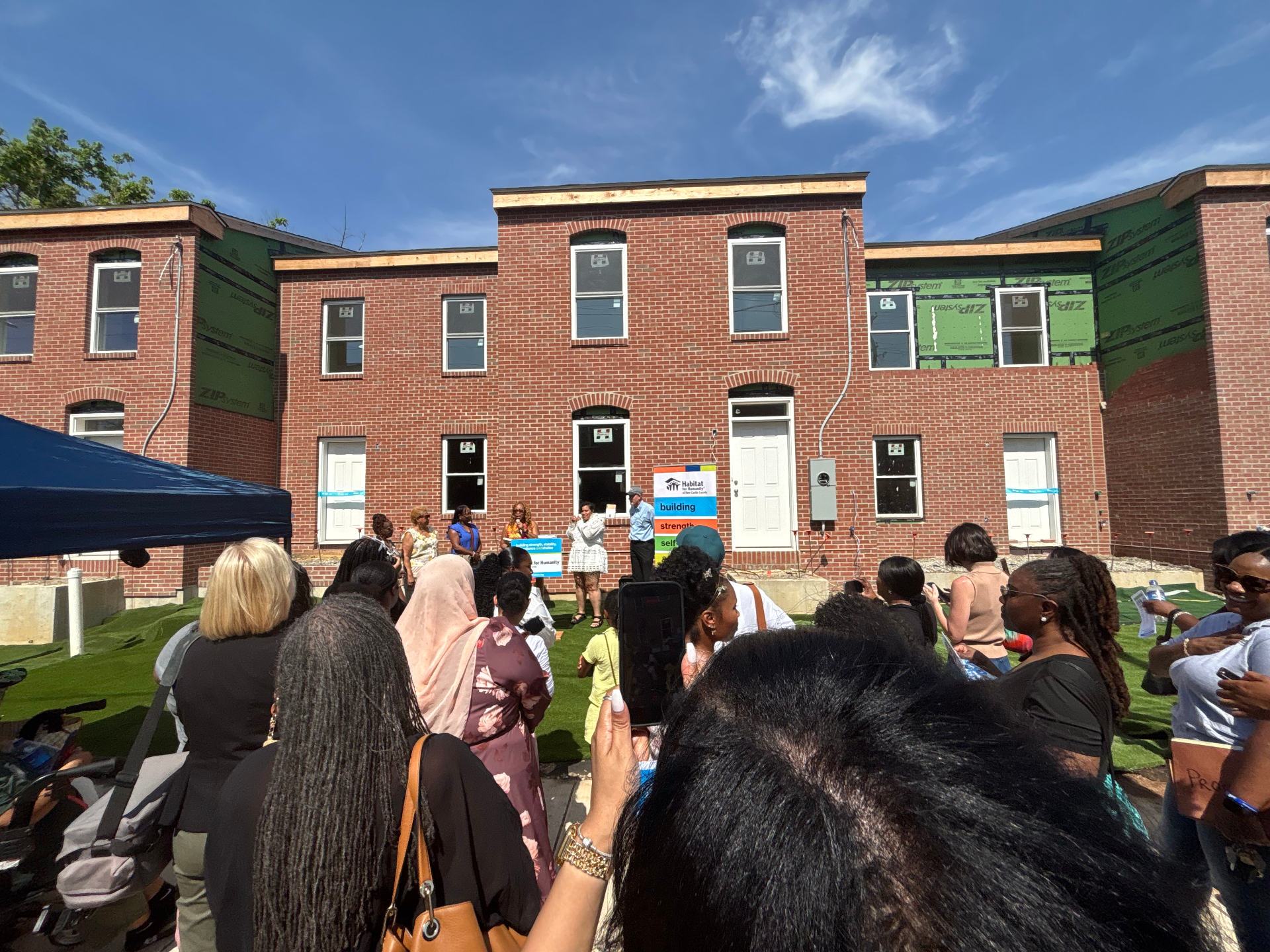 New Sankofa homes unveiled to neighbors, partners & families
