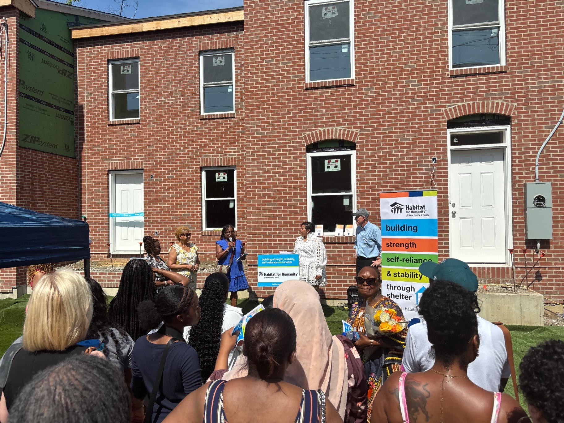 SouthBridge leaders welcome the community to the ribbon cutting